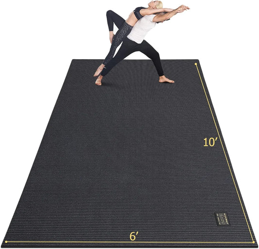 GXMMAT Extra Large Yoga Mat 10'x6'x7mm