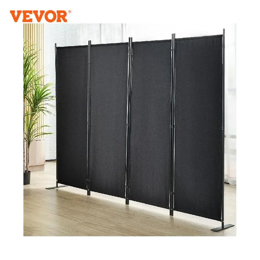 VEVOR 4/3/1 Panel Room Dividers Adjustable In Size & Height, Foldable Privacy Screen for Office Home - todaysshoptopic