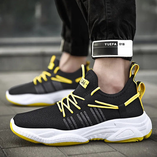 Men Running Shoes Sneakers Breathable